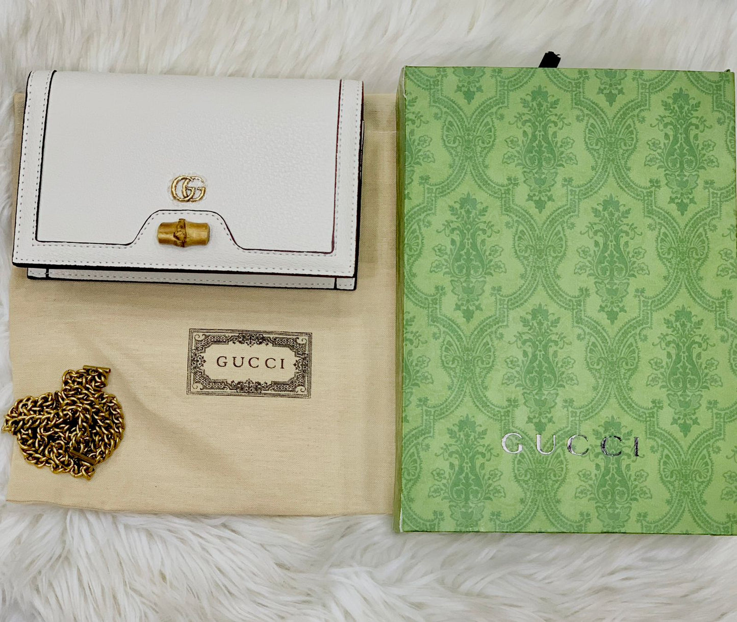 GUCCI DIANA MINI BAG WITH BAMBOO*