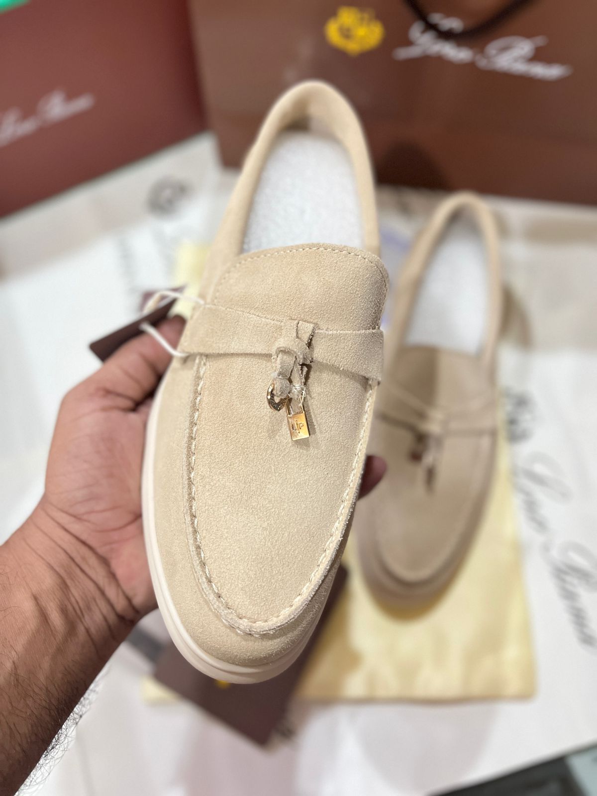 LP Summer Walk Loafers Beige